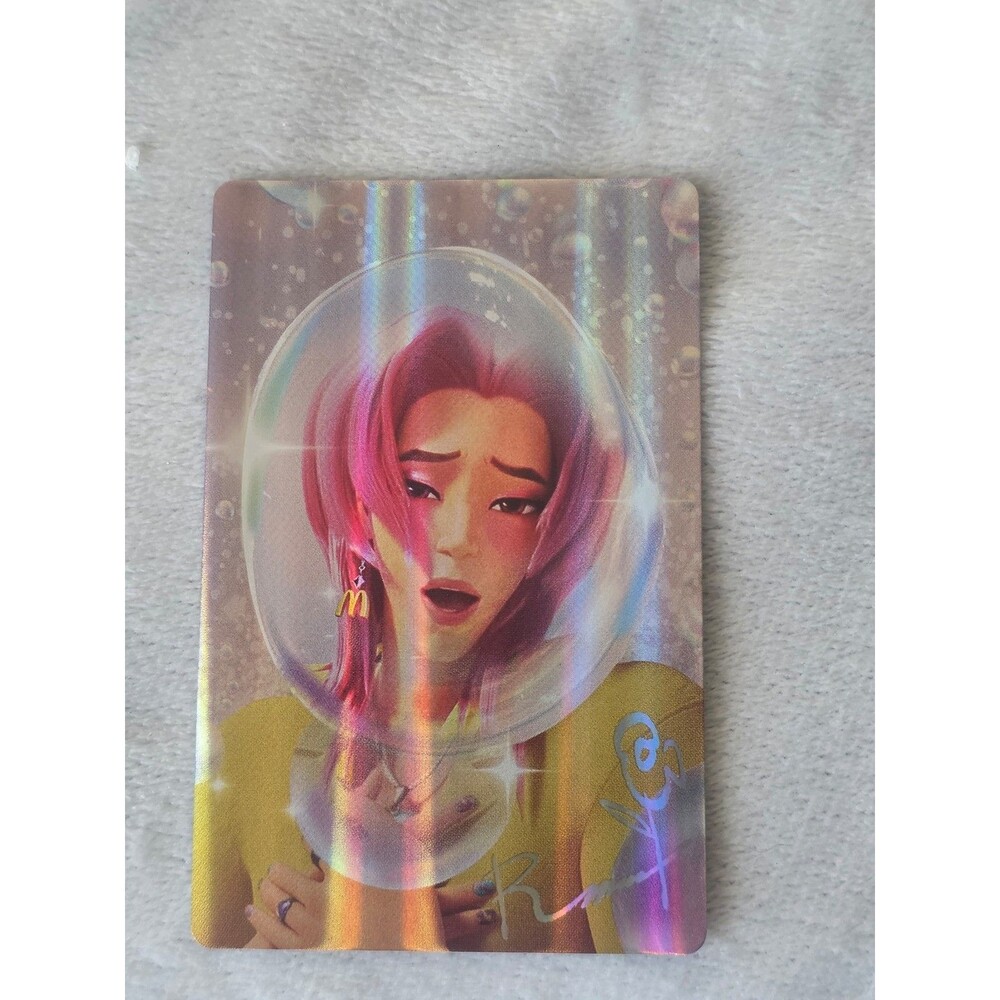 McDonalds KPop Demon Hunters Saja Boys Romance Collectors Card